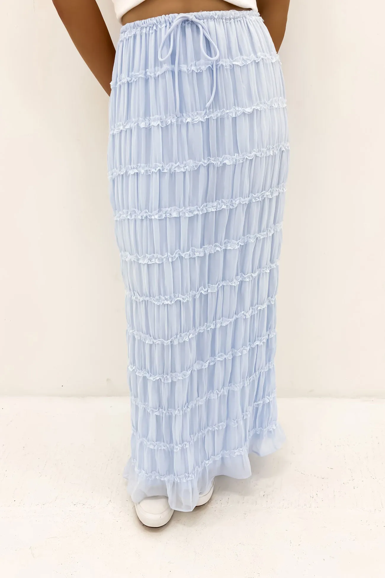 Eloisa Maxi Skirt Blue