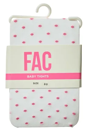 FAC - Nylon Tights White/Pink