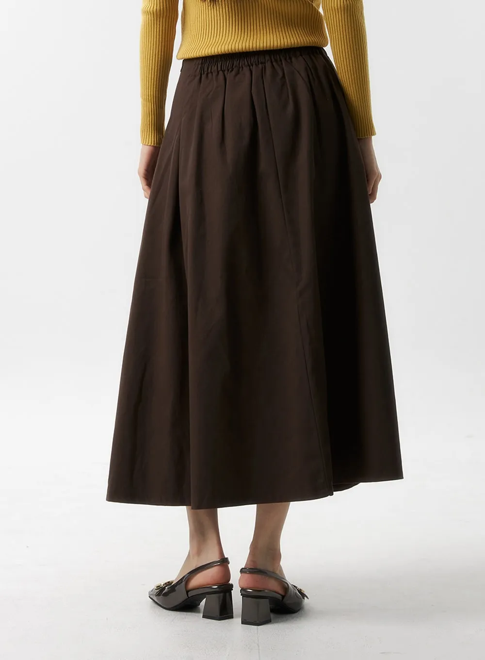 Flare Maxi Skirt IS315