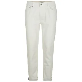 Fred Mello Elegant White Denim Trousers for Men