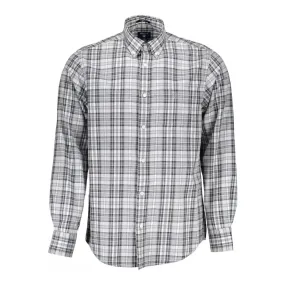 Gant Gray Cotton Men Shirt