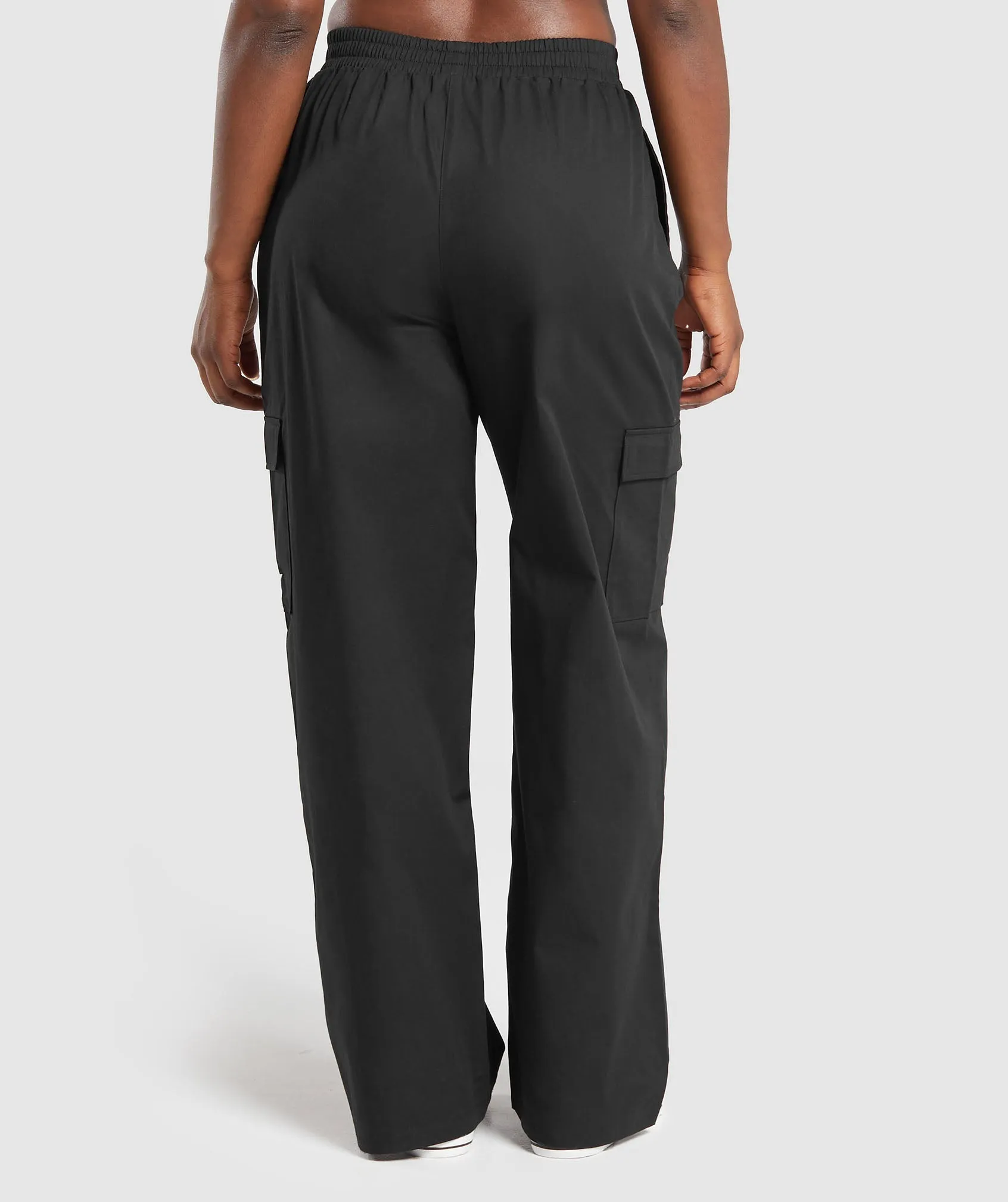 Gymshark Cotton Cargo Pants - Black