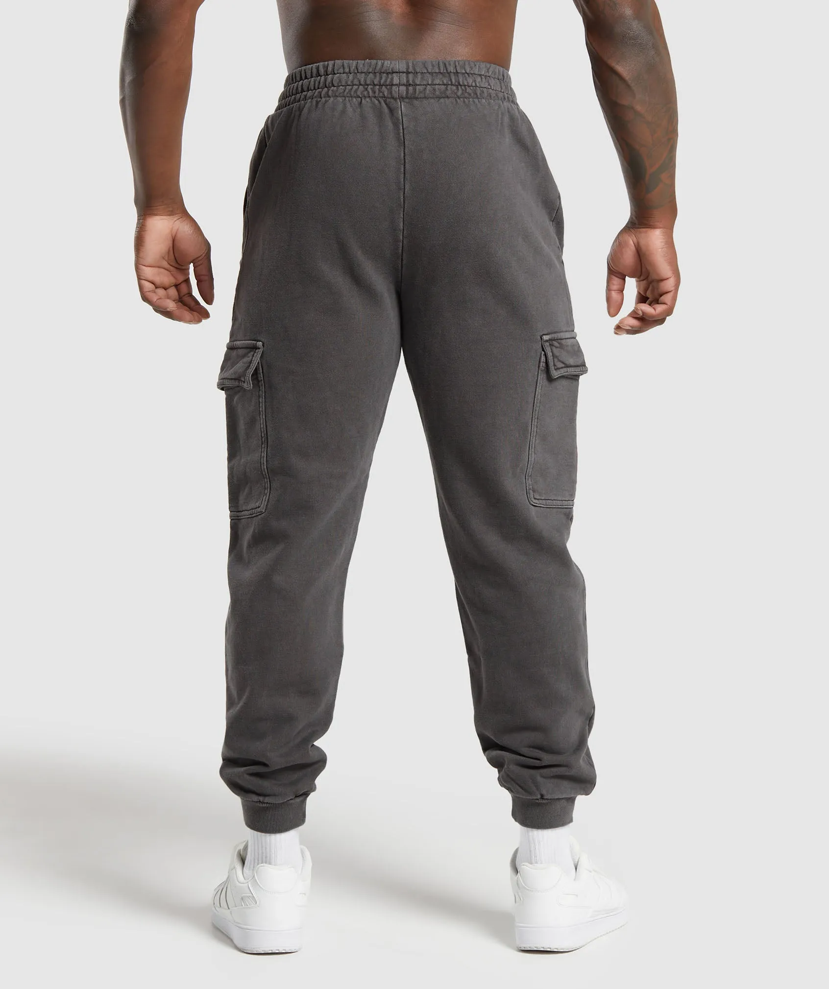 Gymshark Premium Legacy Cargo Pants - Black