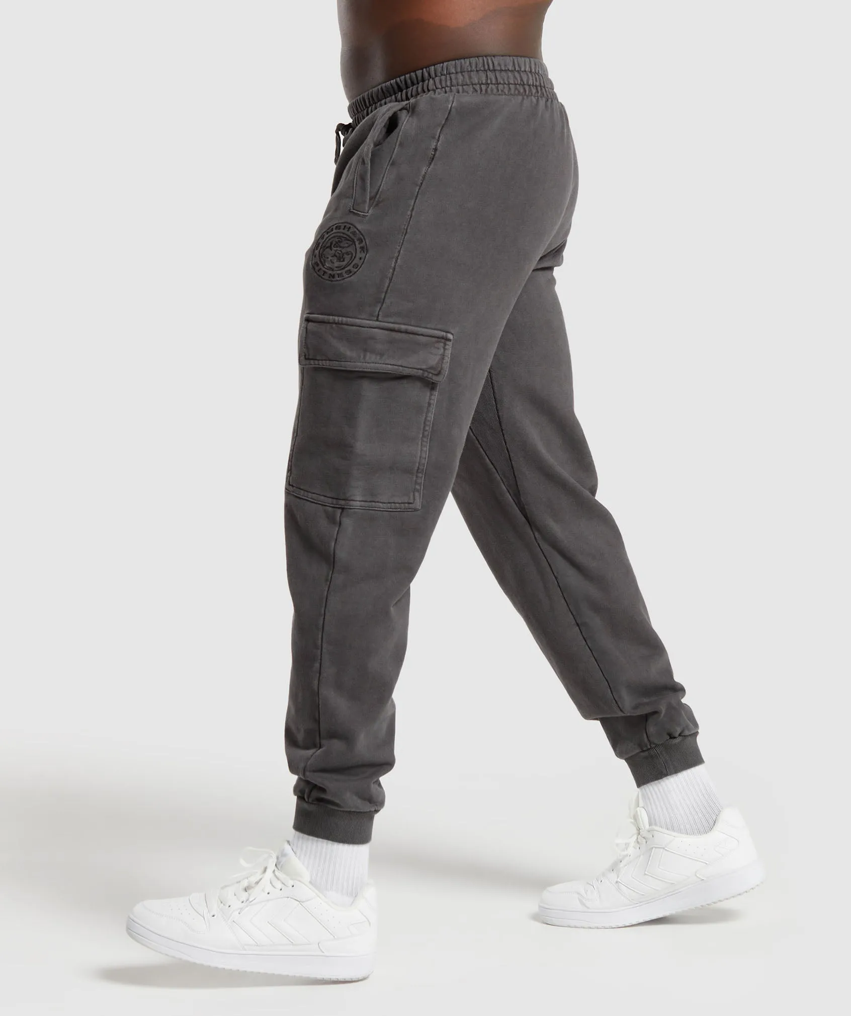 Gymshark Premium Legacy Cargo Pants - Black