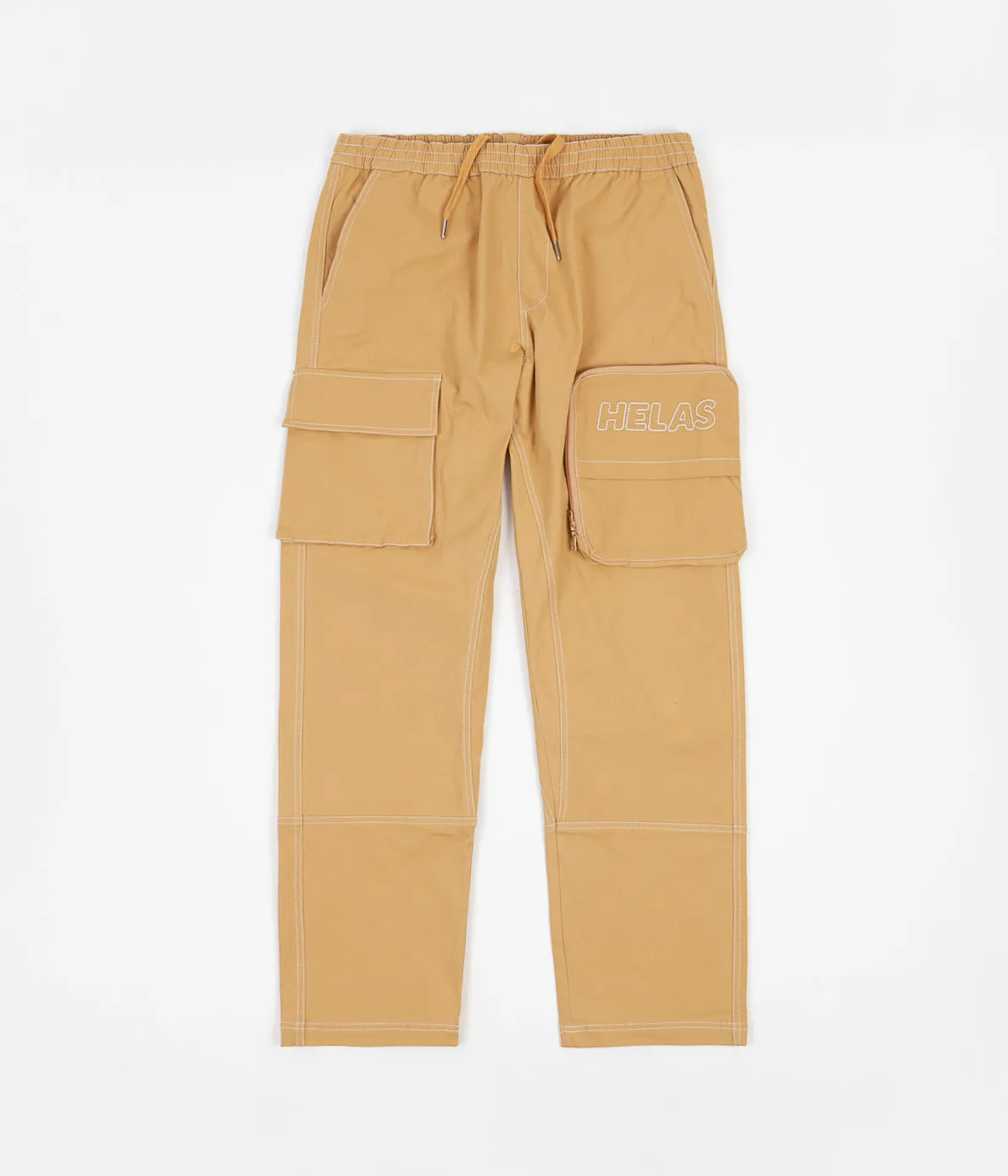 Helas Stitchy Pants - Beige