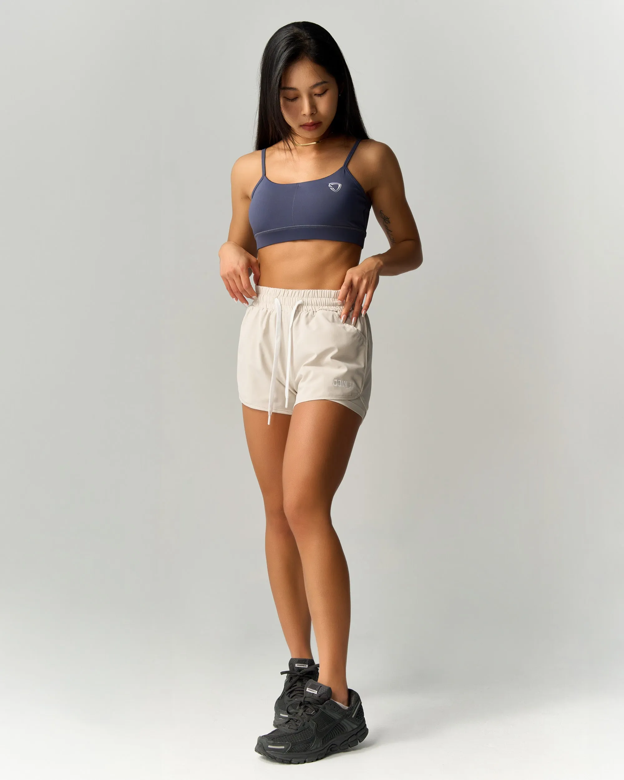 High-Waist Sporty Shorts