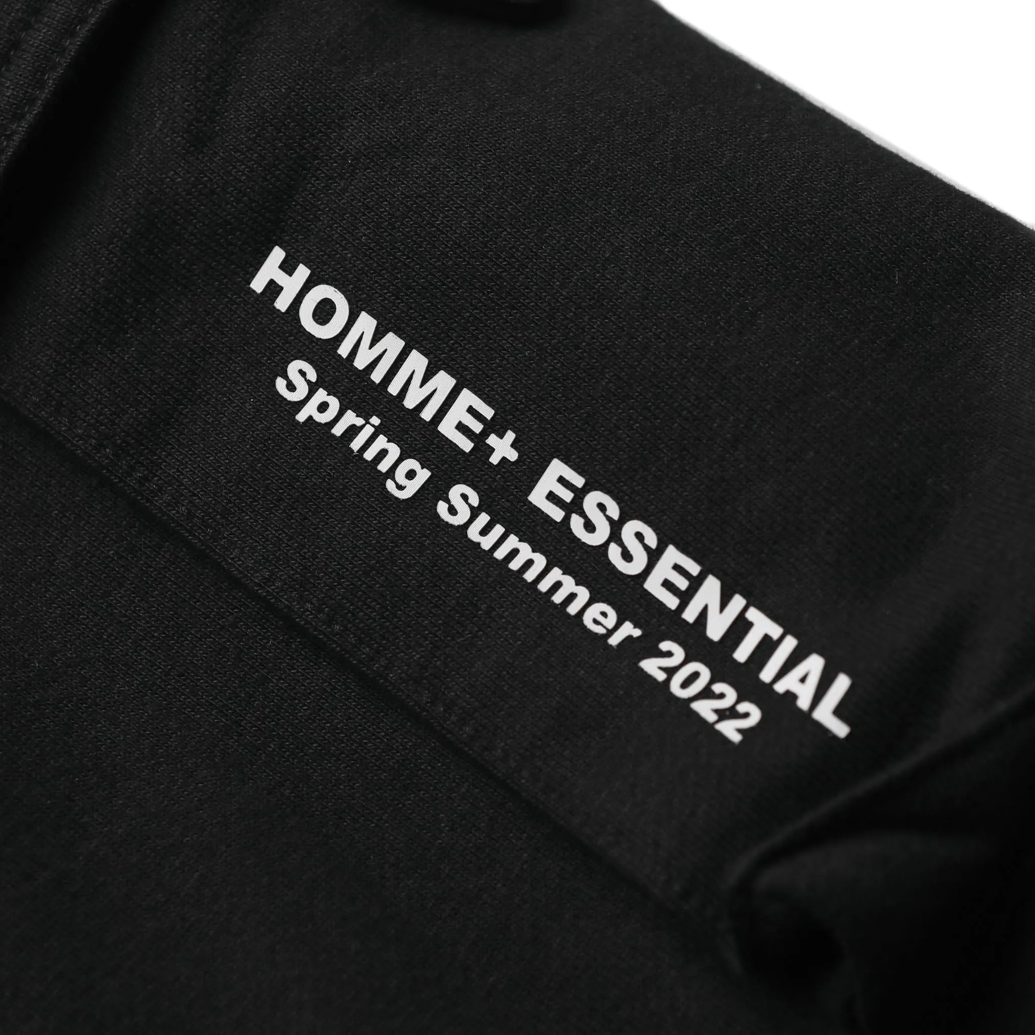 HOMME  Cargo Sweatpants Black