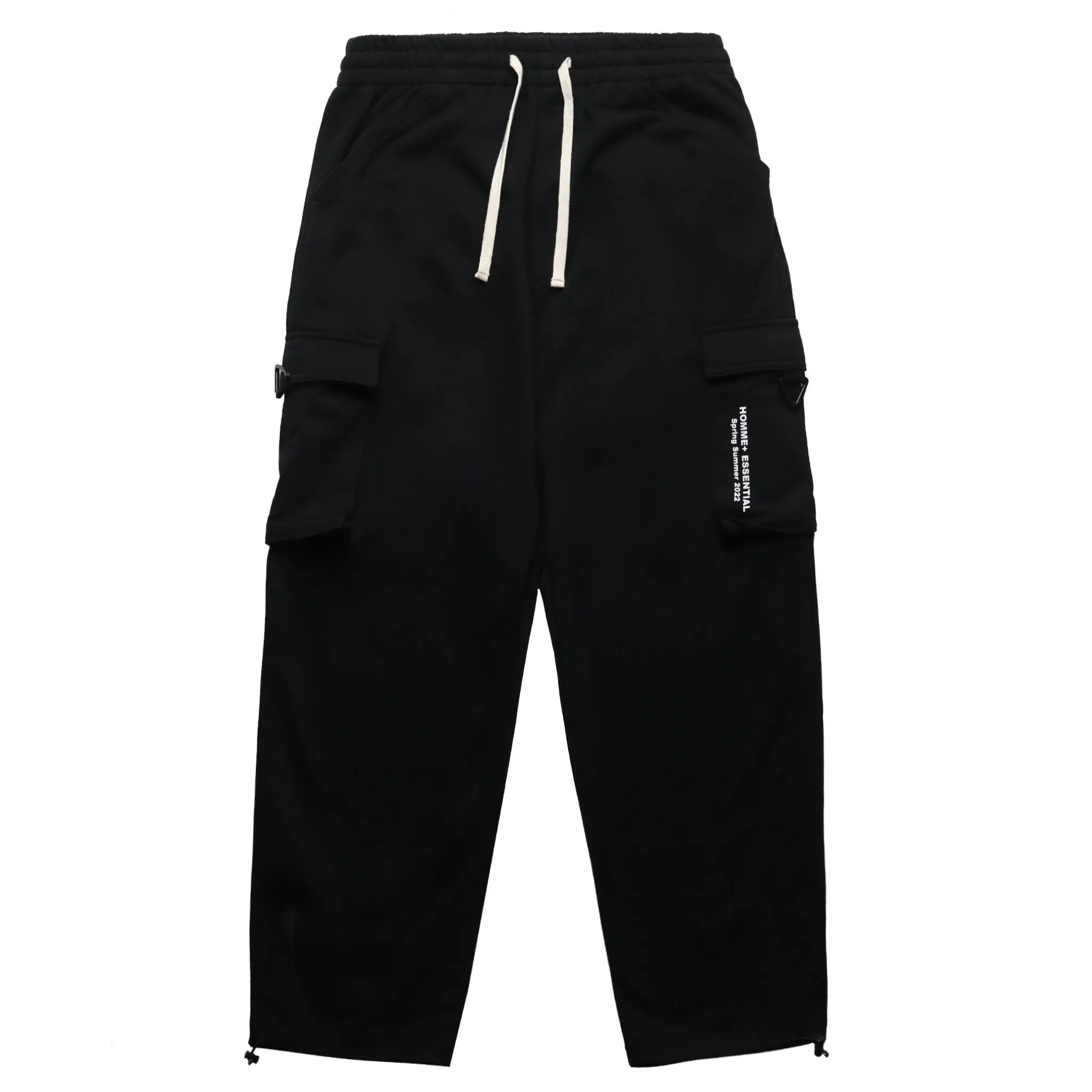 HOMME  Cargo Sweatpants Black