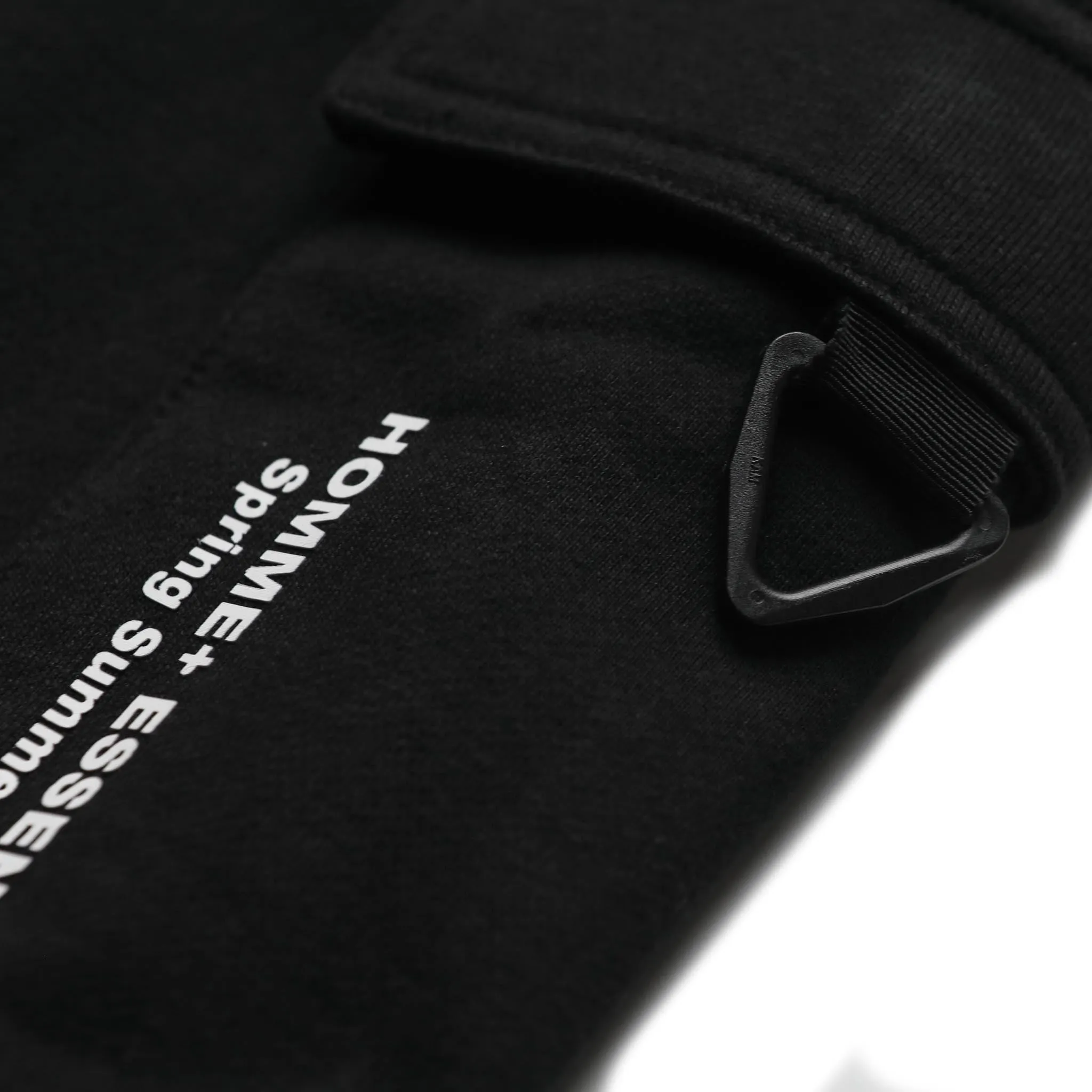 HOMME  Cargo Sweatpants Black