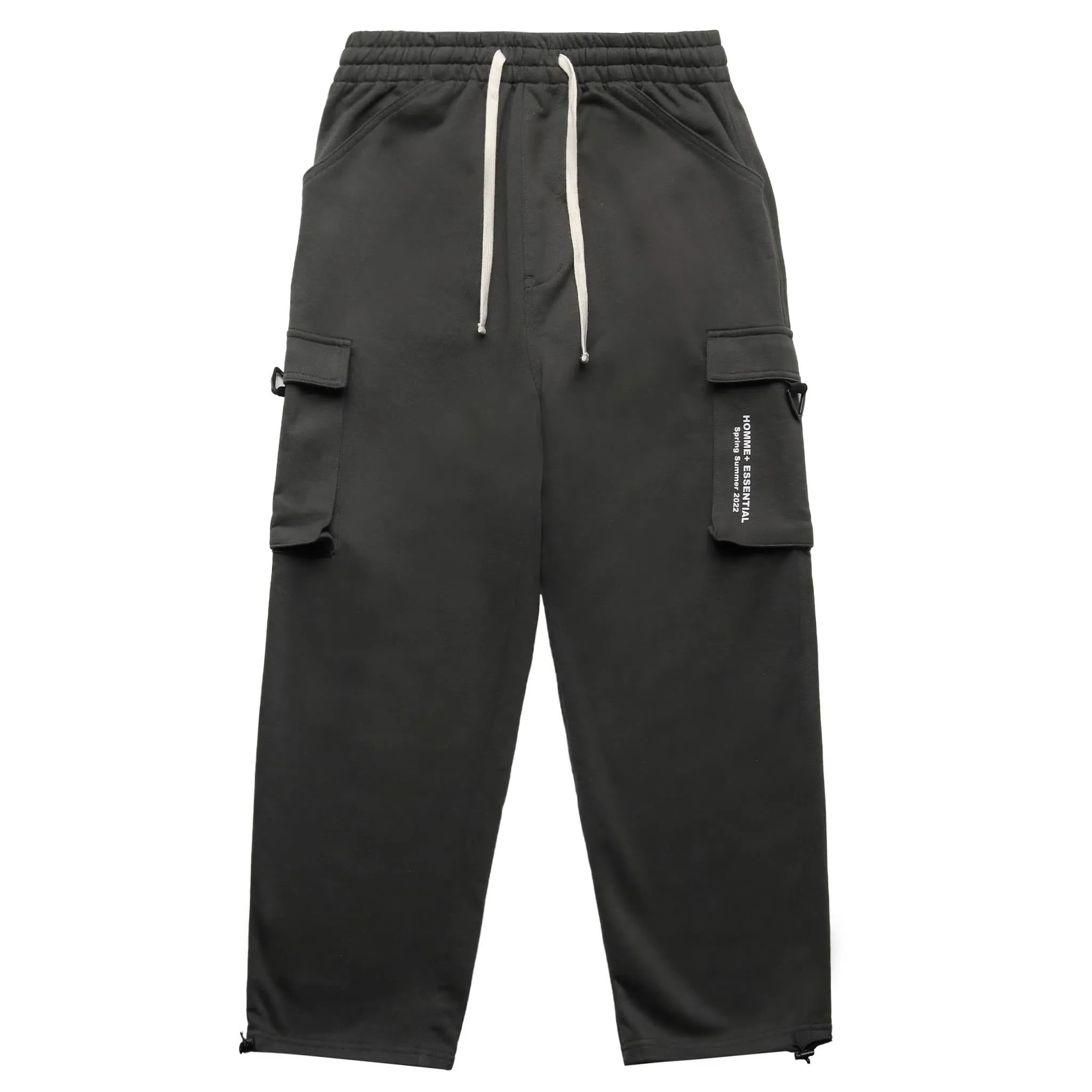 HOMME  Cargo Sweatpants Charcoal