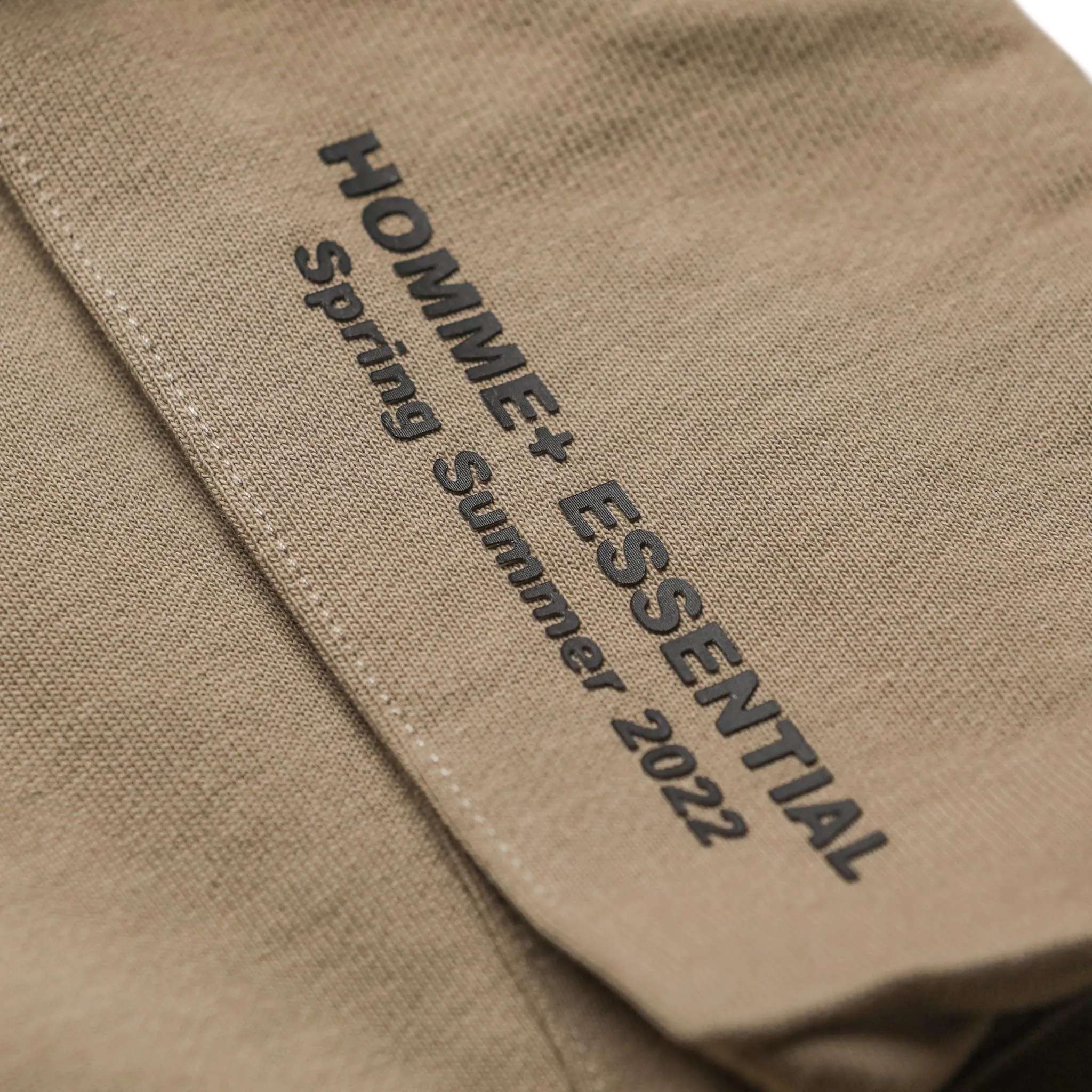 HOMME  Cargo Sweatpants Khaki