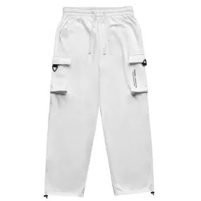 HOMME  Cargo Sweatpants White