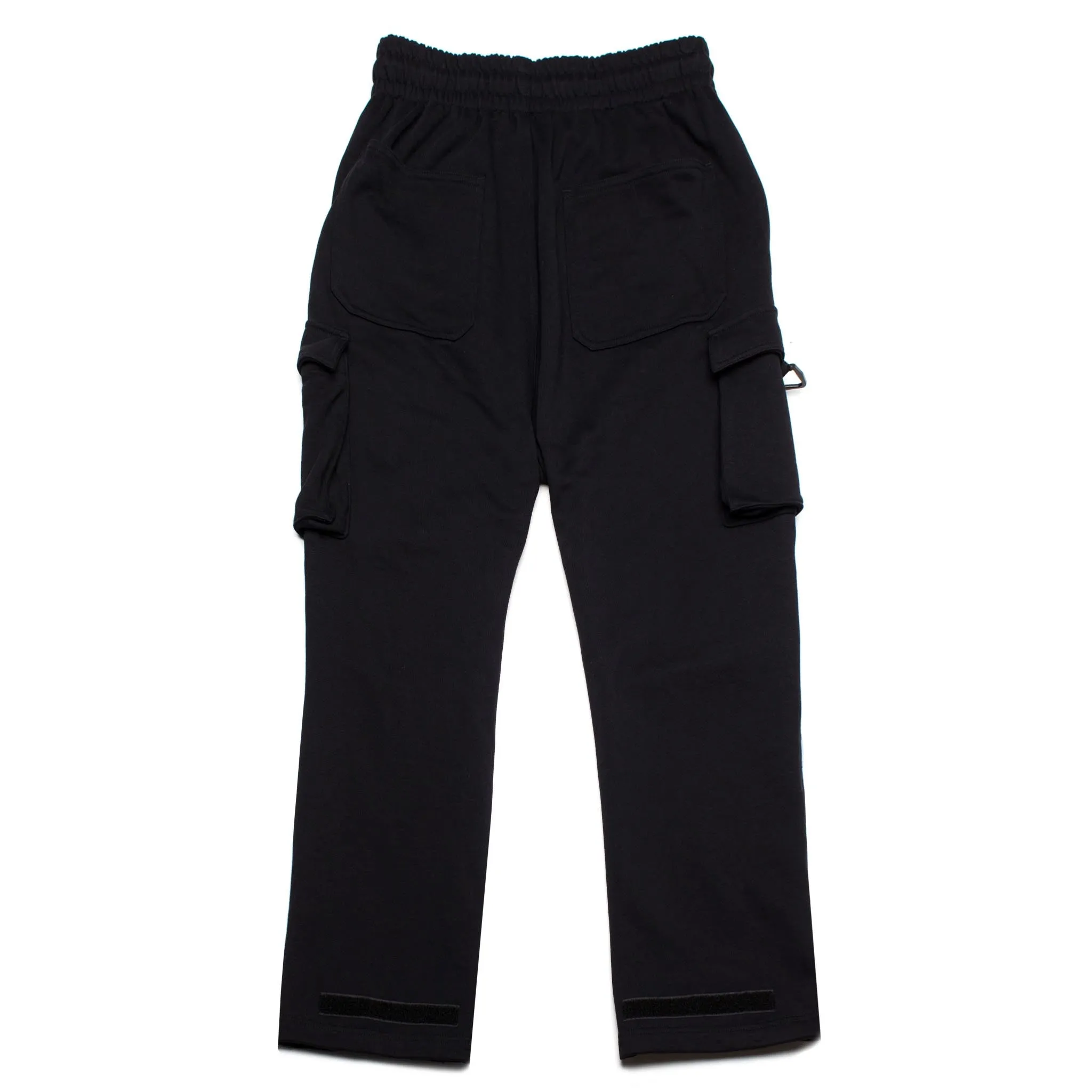 HOMME  Knit Cargo Pants Black