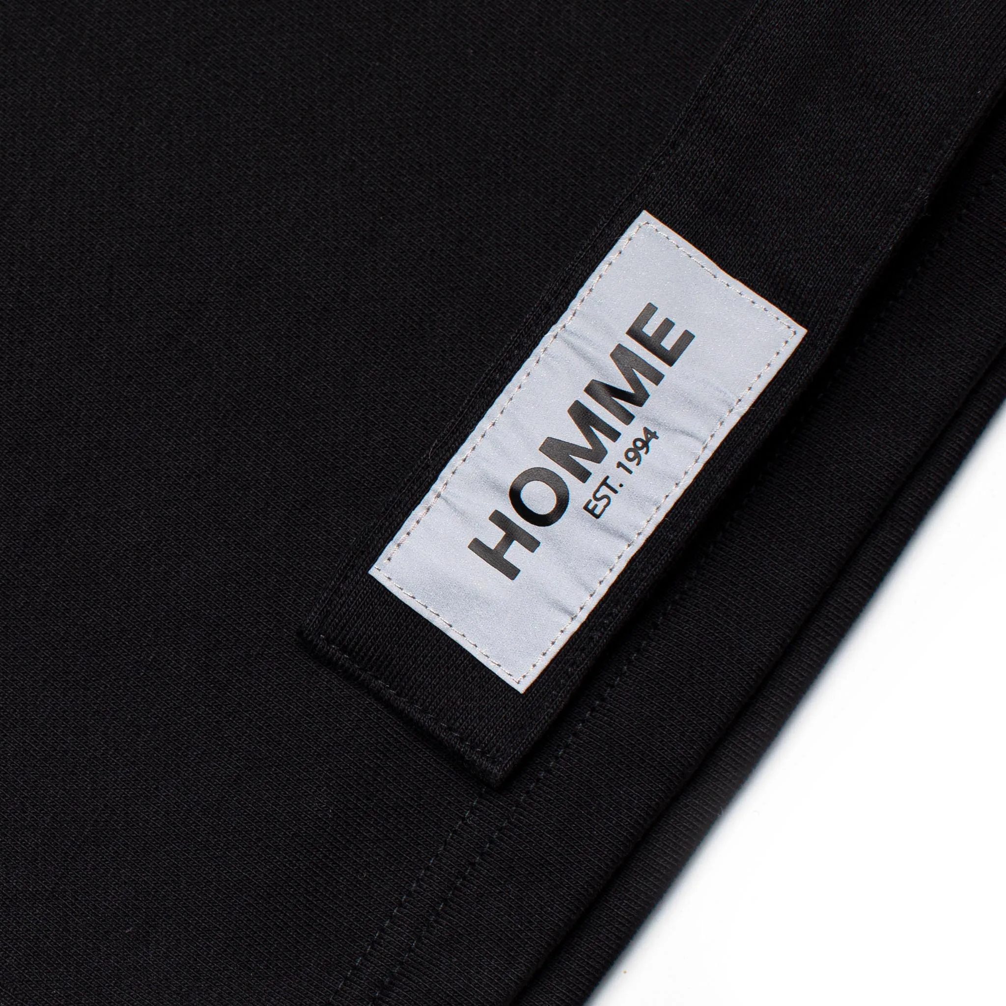 HOMME  Knit Cargo Pants Black