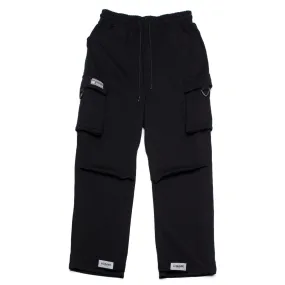 HOMME  Knit Cargo Pants Black