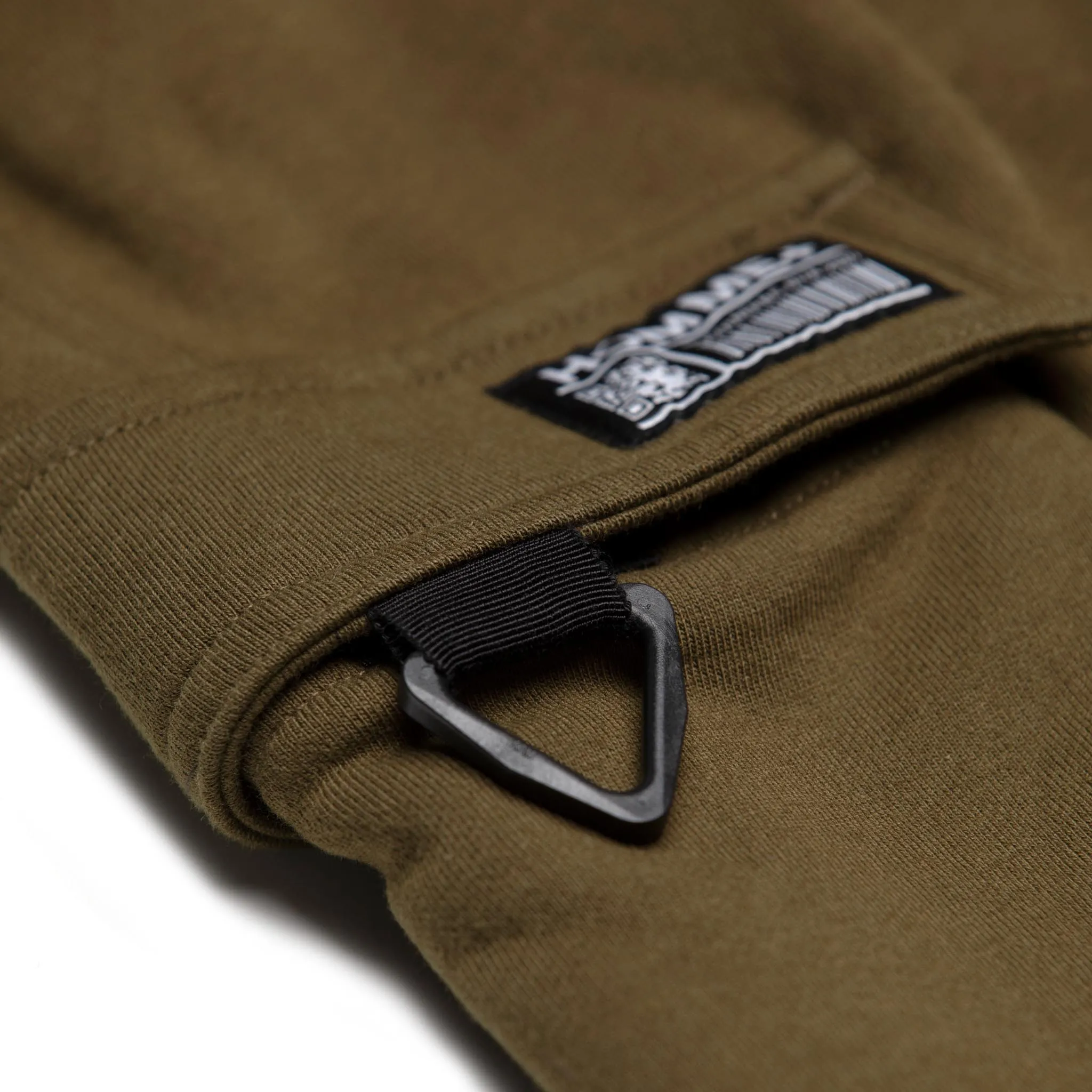 HOMME  Knit Cargo Pants Khaki