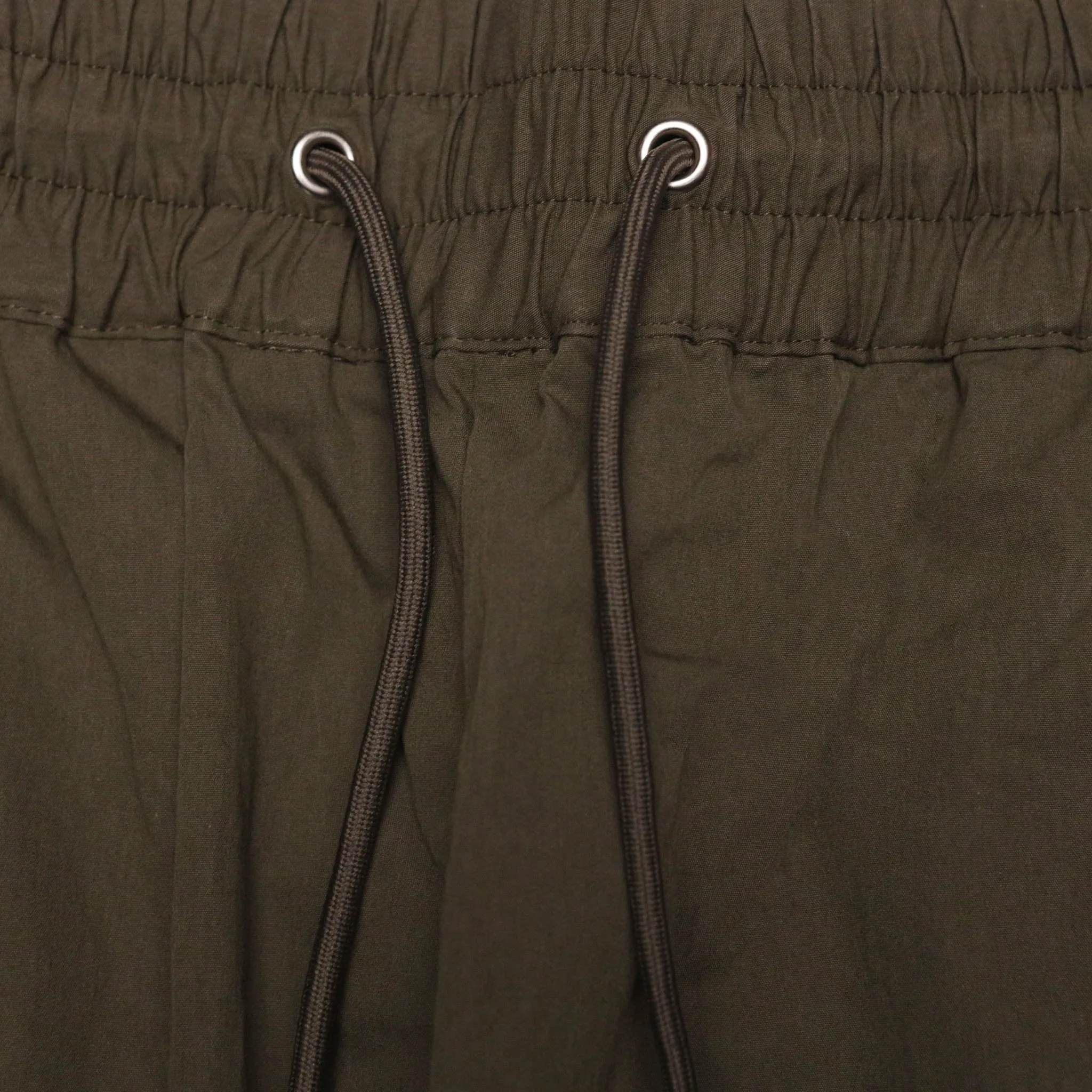 HOMME  Nylon Cargo Pocket Pants Army