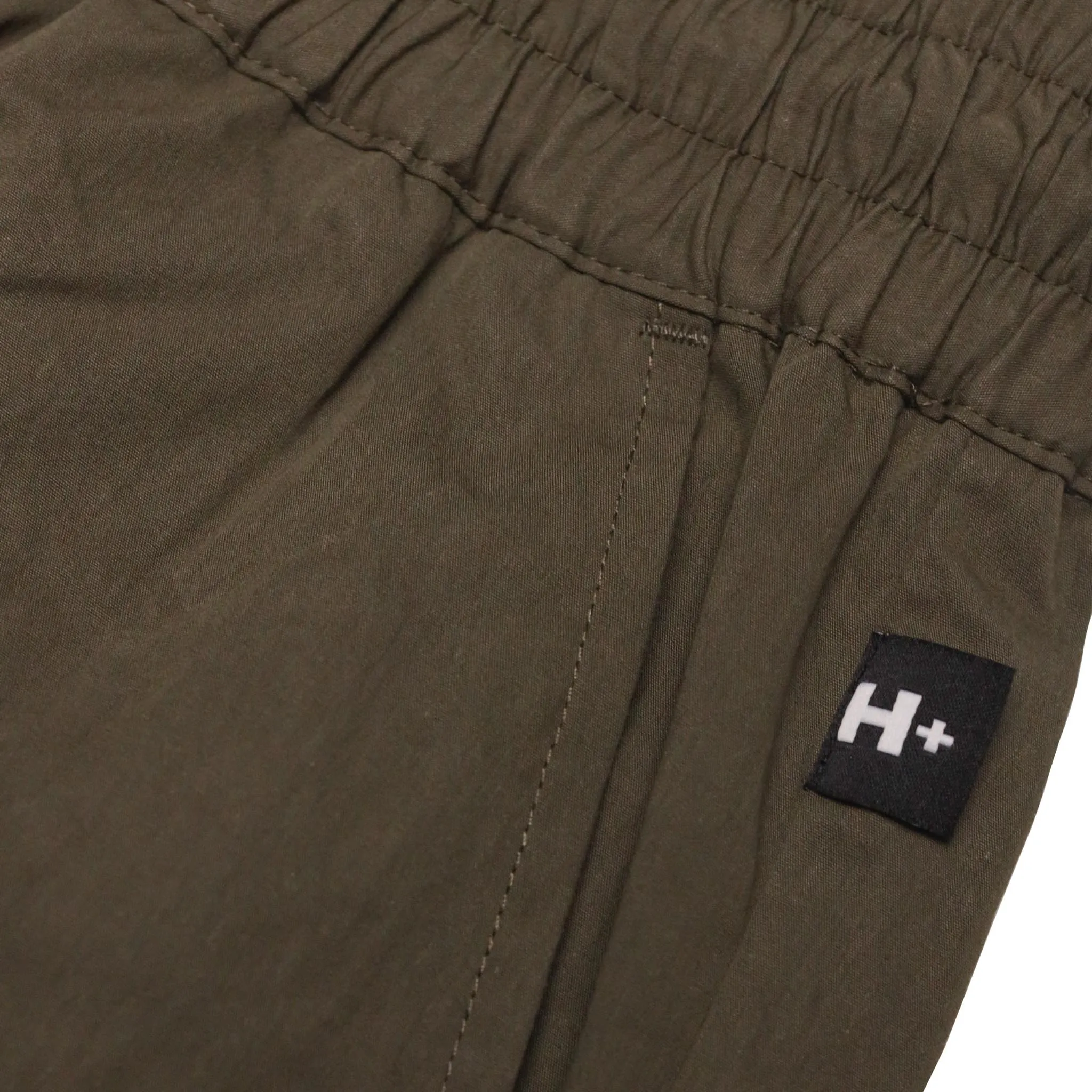 HOMME  Nylon Cargo Pocket Pants Army