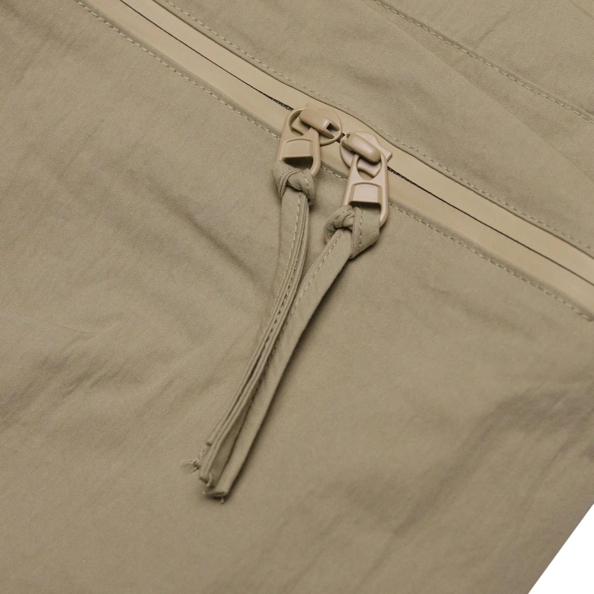 HOMME  Nylon Cargo Pocket Pants Taupe