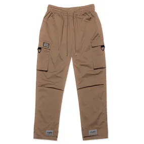 HOMME  Reflective Strap Tech Cargo Pants Beige