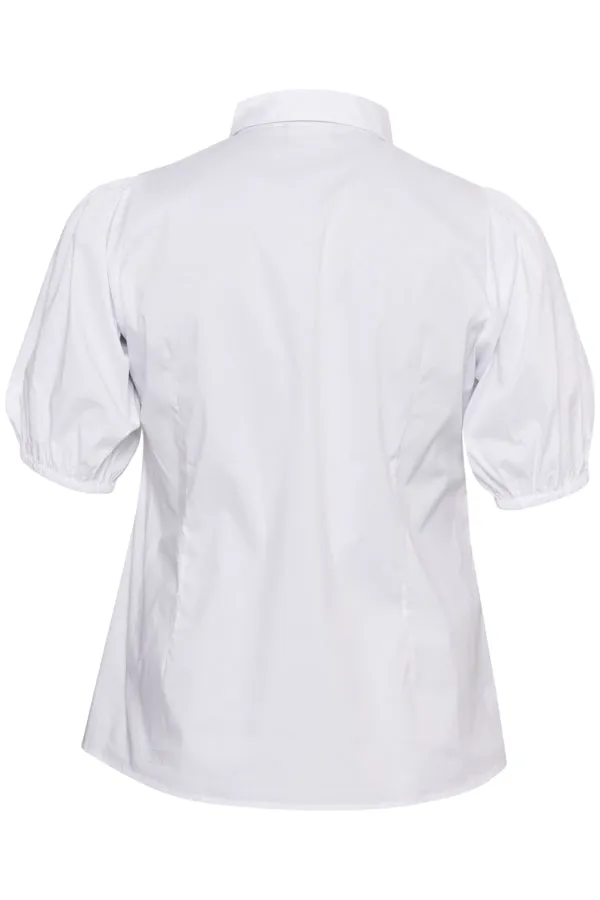 Kaffe Curve Nicola Shirt in White