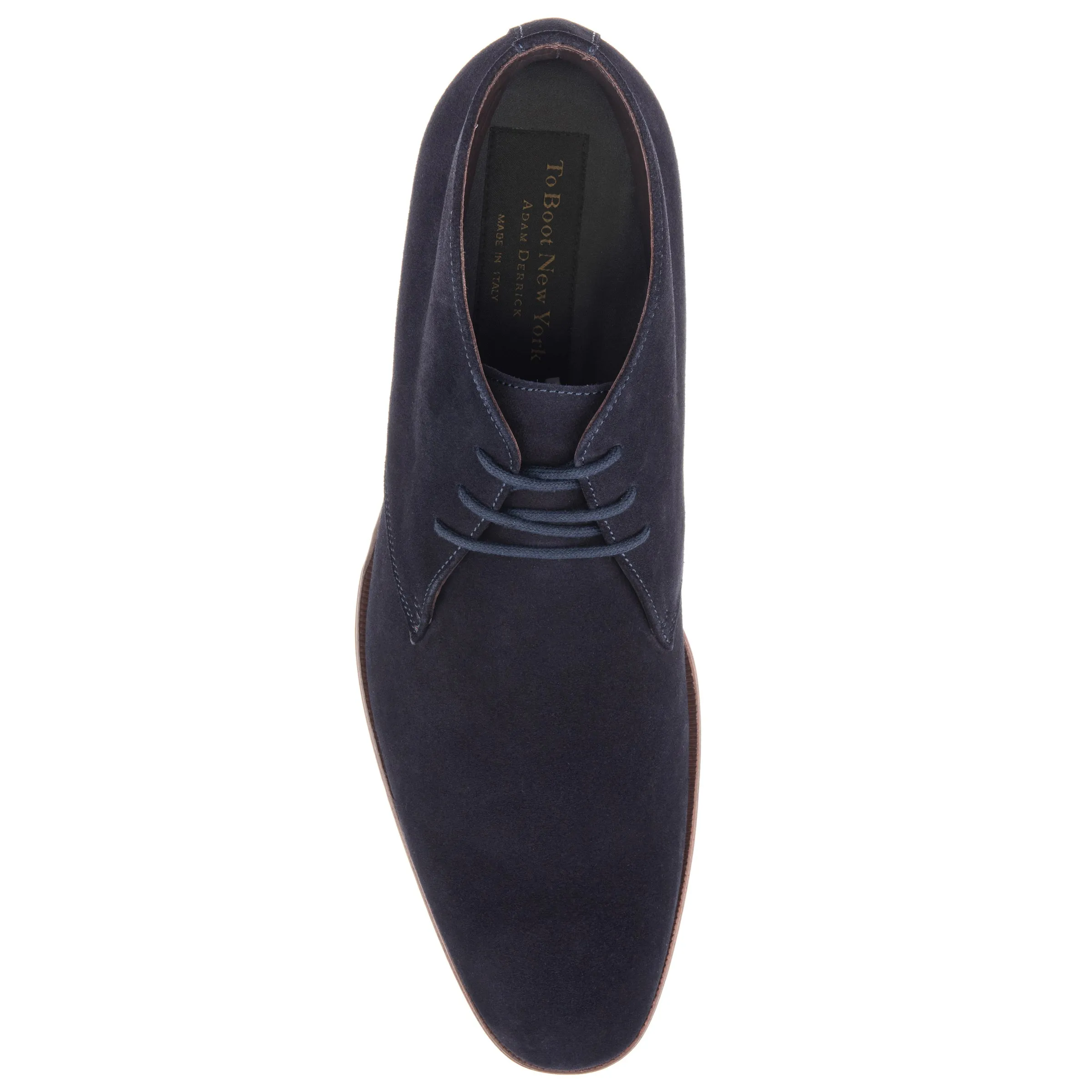 Leigh Blue Suede Chukka Boot