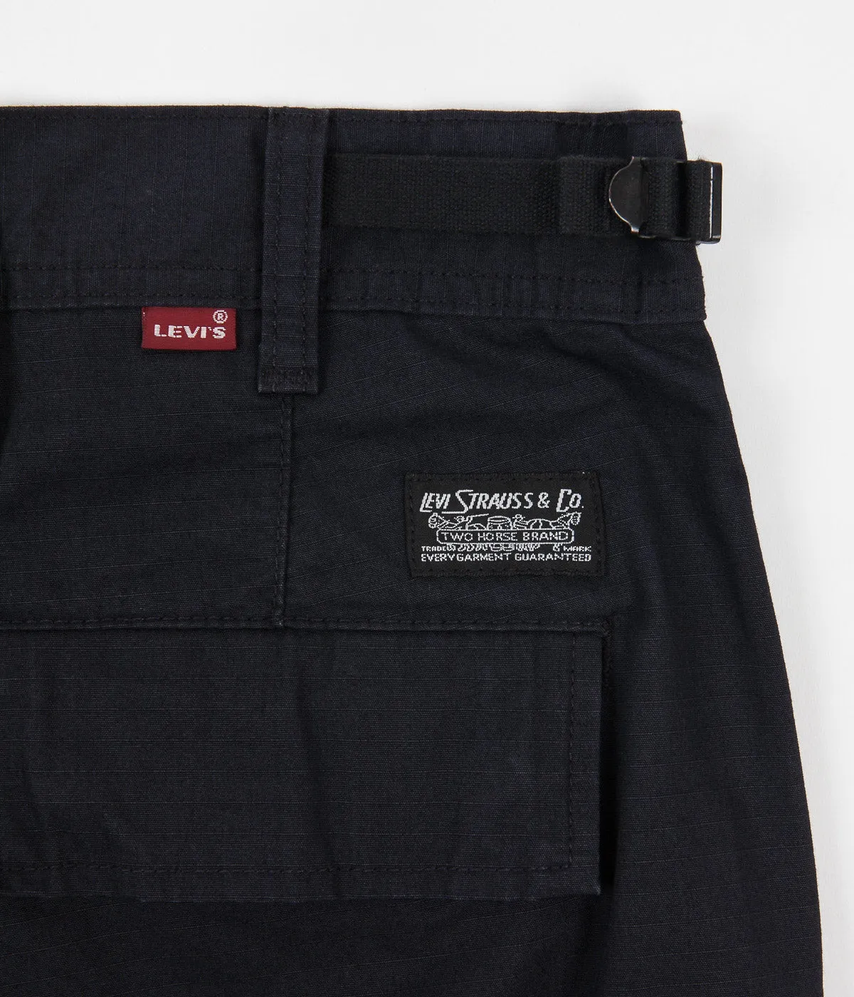 Levi's® Skate Cargo Pants - Jet Black Ripstop