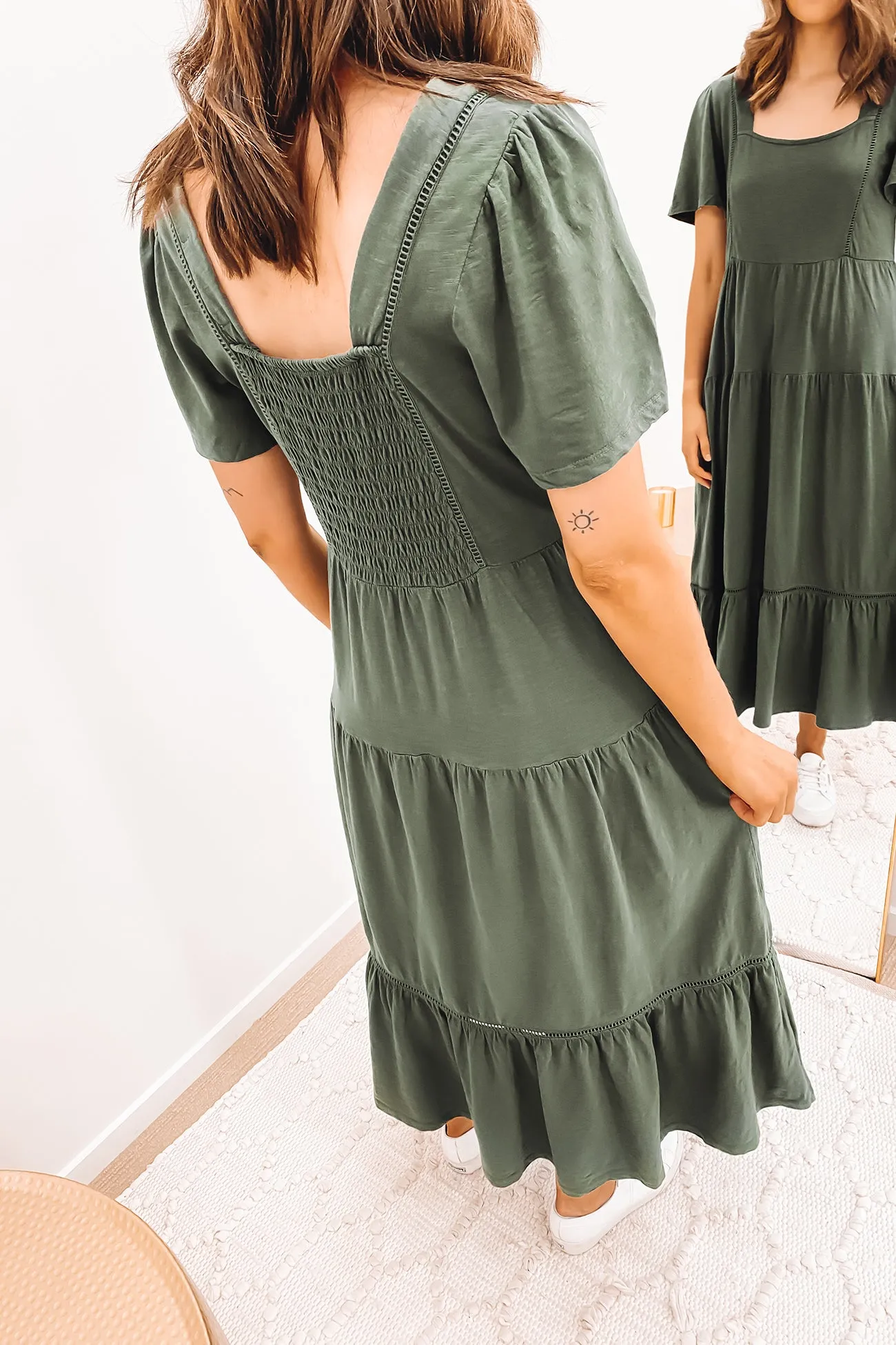 Market Dress Khaki