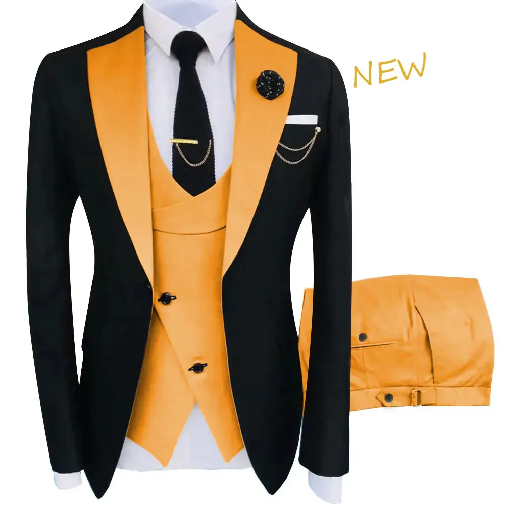 Men's Luxury 3-Piece Tuxedo Set