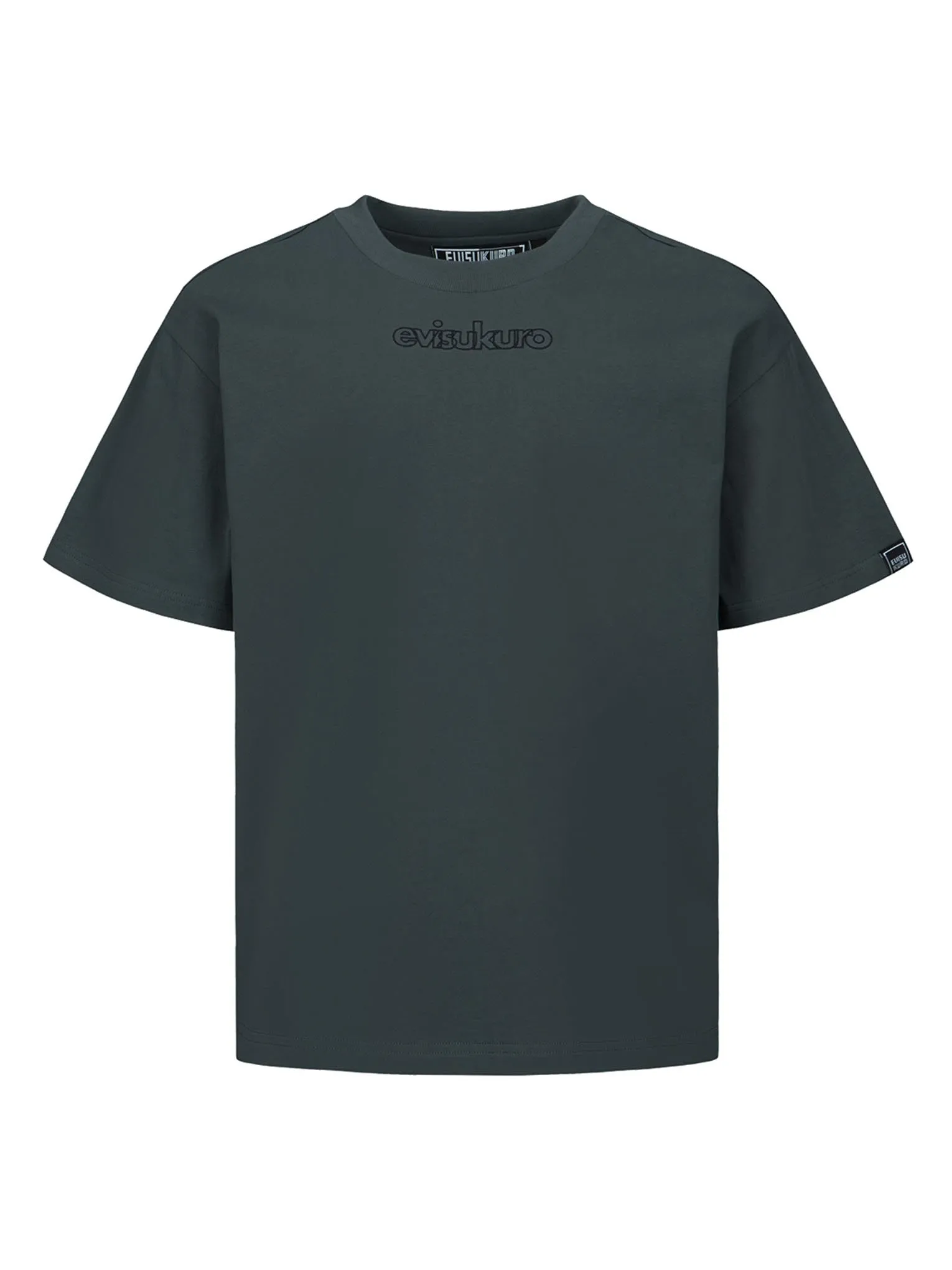 Mock-neck Logo T-Shirt