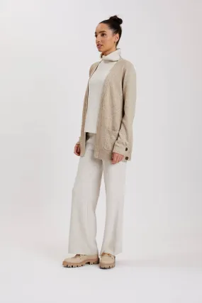 MOL9199 - Beige Cardigan