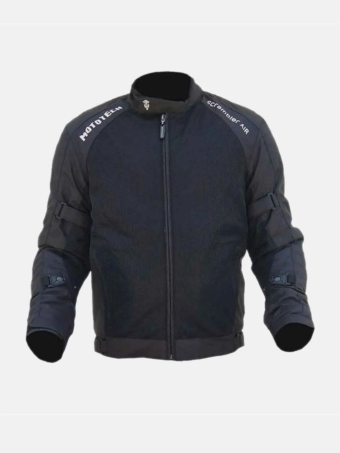 Mototech Scrambler Air Motorcycle Riding Jacket v2-Level 2-Black