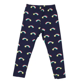 Navy shooting star leggings