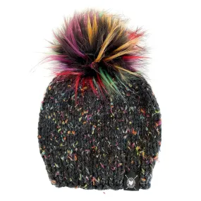 NEW! Dark Rainbow Beanie by Nickichicki