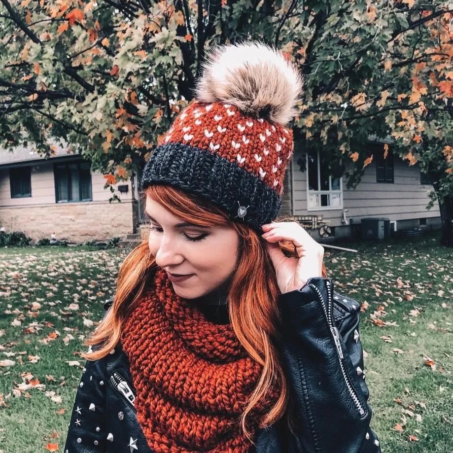 NEW! Through The Leaves Beanie by Nickichicki