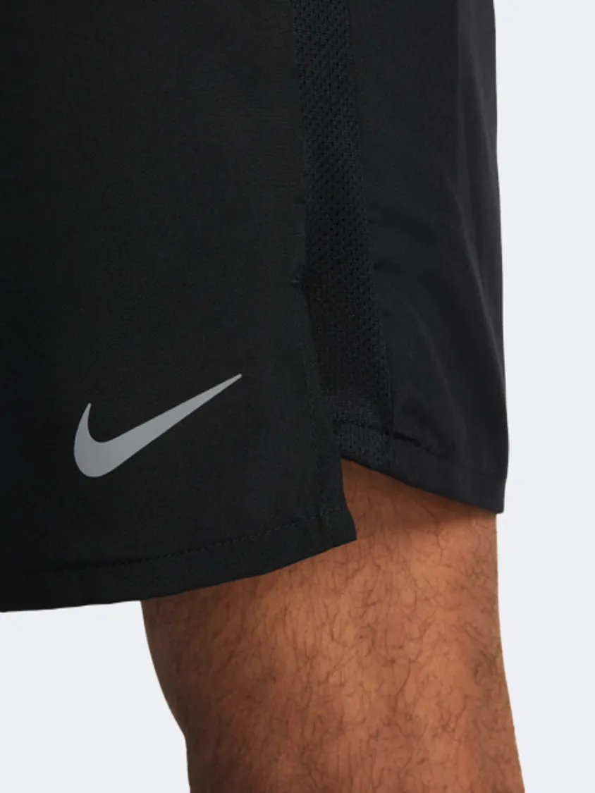 Nike Dri-Fit Challenger 2In1 Men Running Short Black/Silver