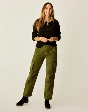 Nina Cargo Pant: Fir