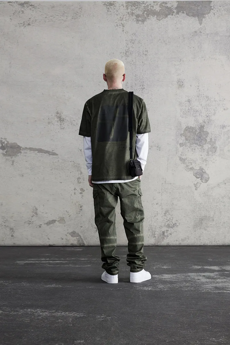 Oil Washed Cargo Pant