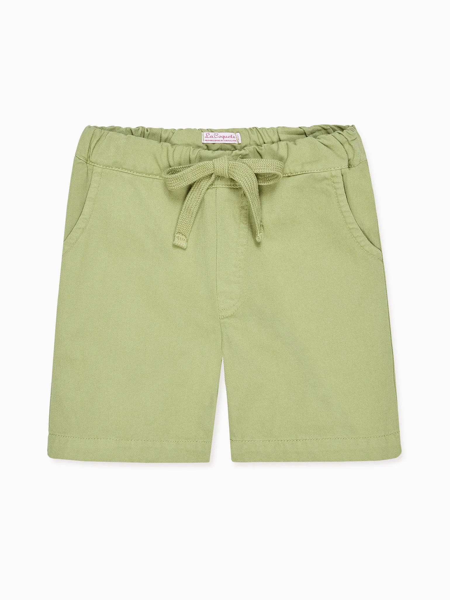 Olive Green Cortino Boy Shorts