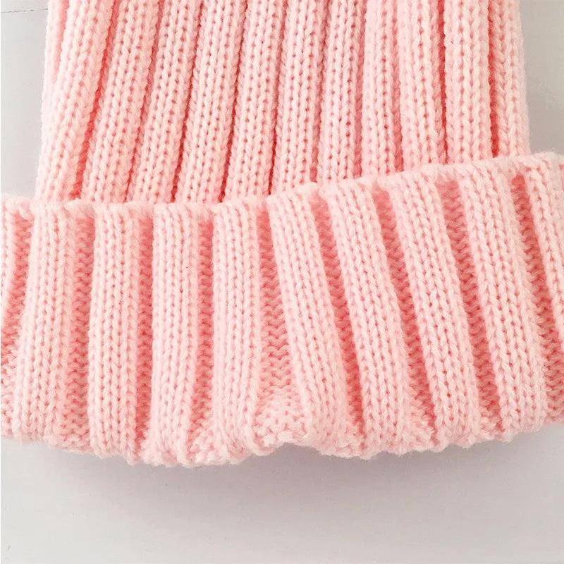 Original Pink Natural Fur Pomkin Hat