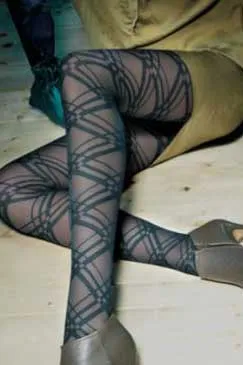 Oroblu Luana Geometric Sheer Tights