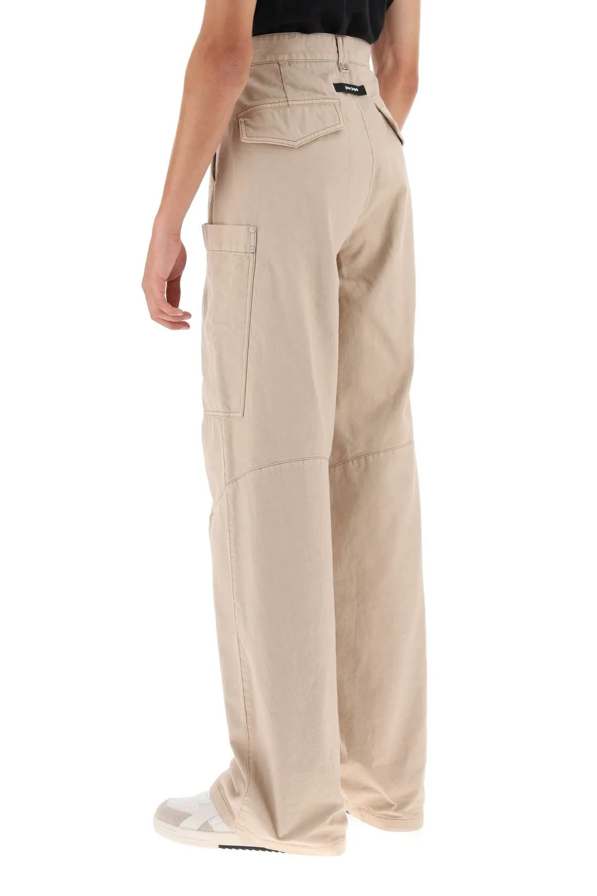 Palm Angels Cotton Cargo Pants