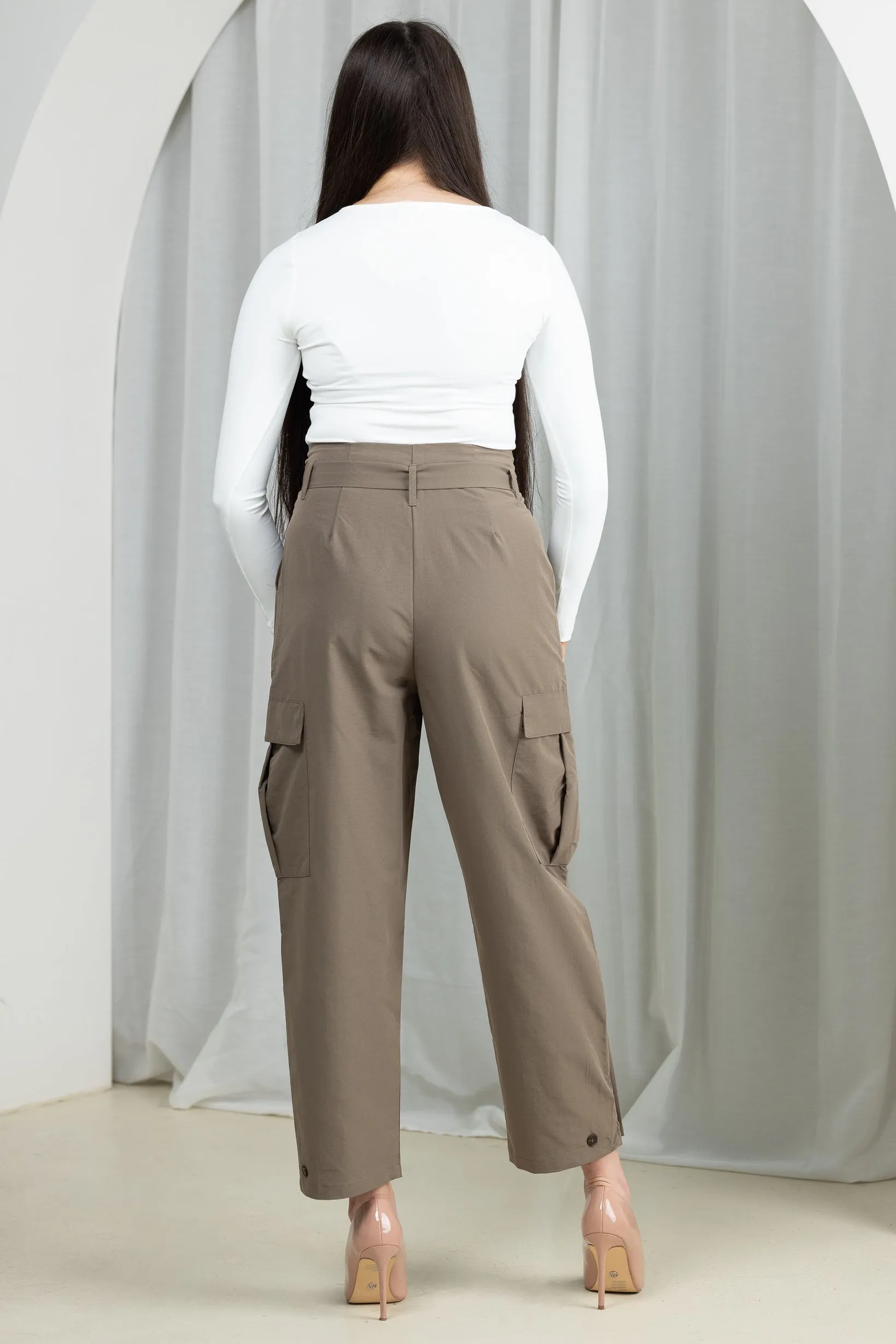 Paperbag Cargo Pants