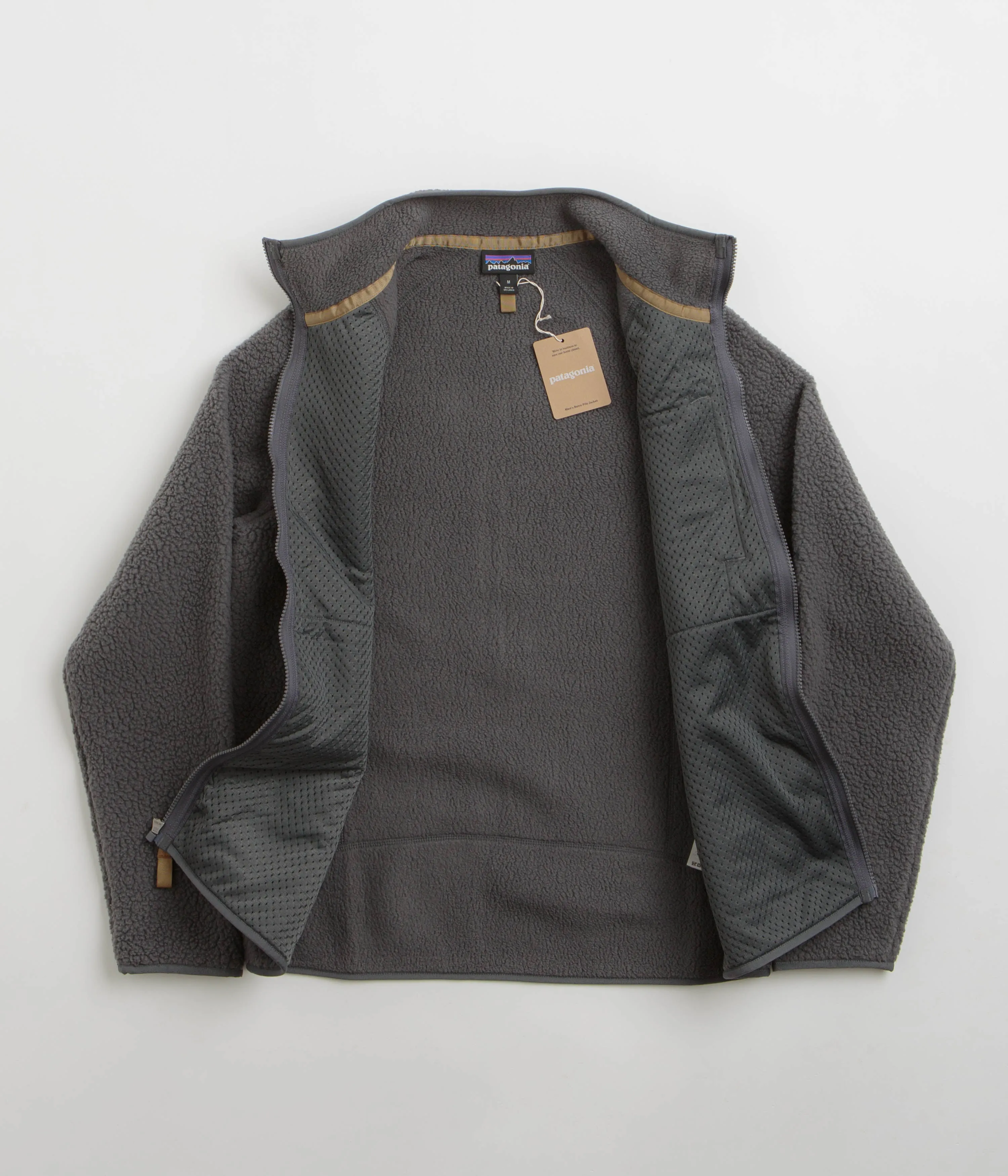 Patagonia Retro Pile Fleece Jacket - Forge Grey