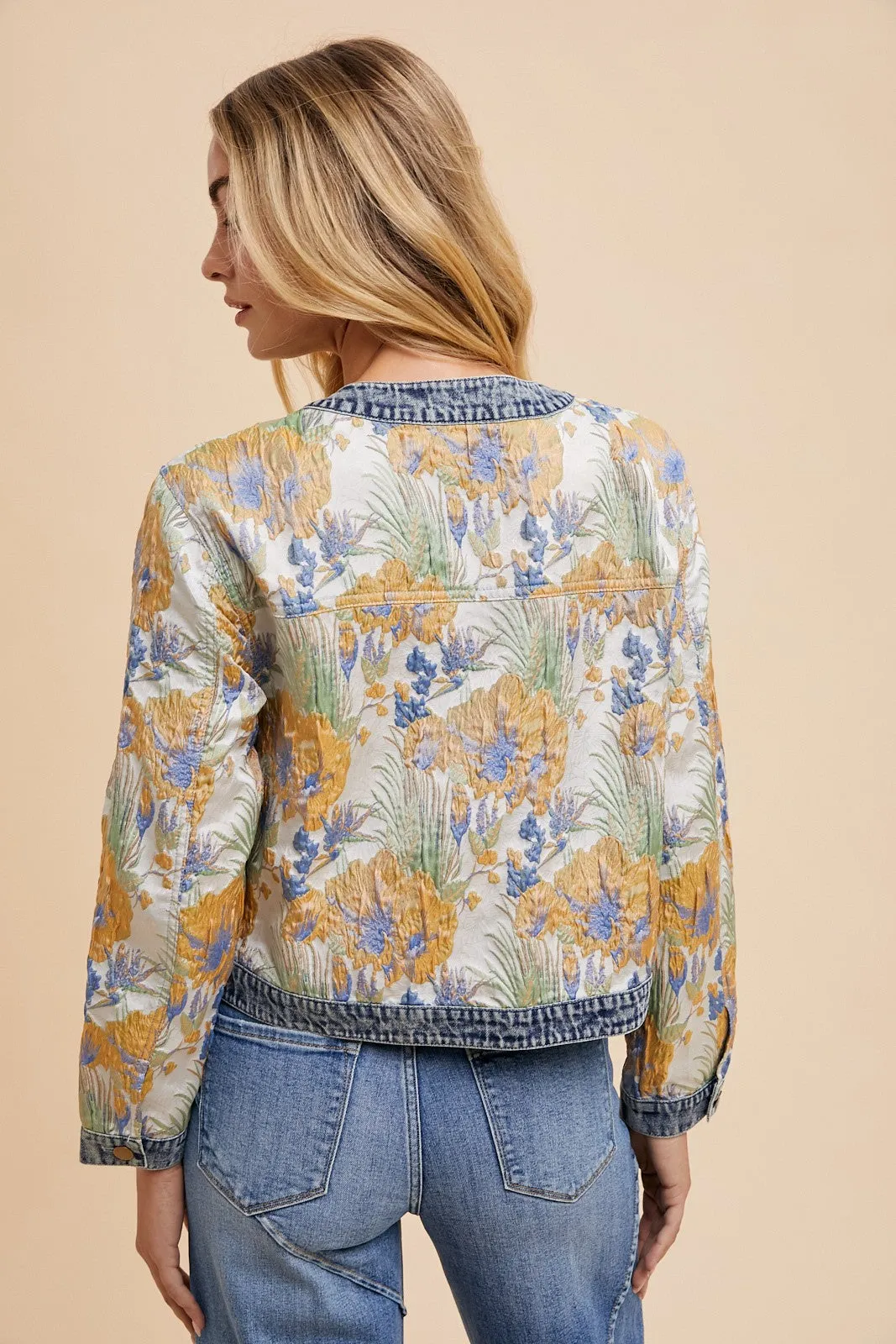 Pop Of Floral Jacket