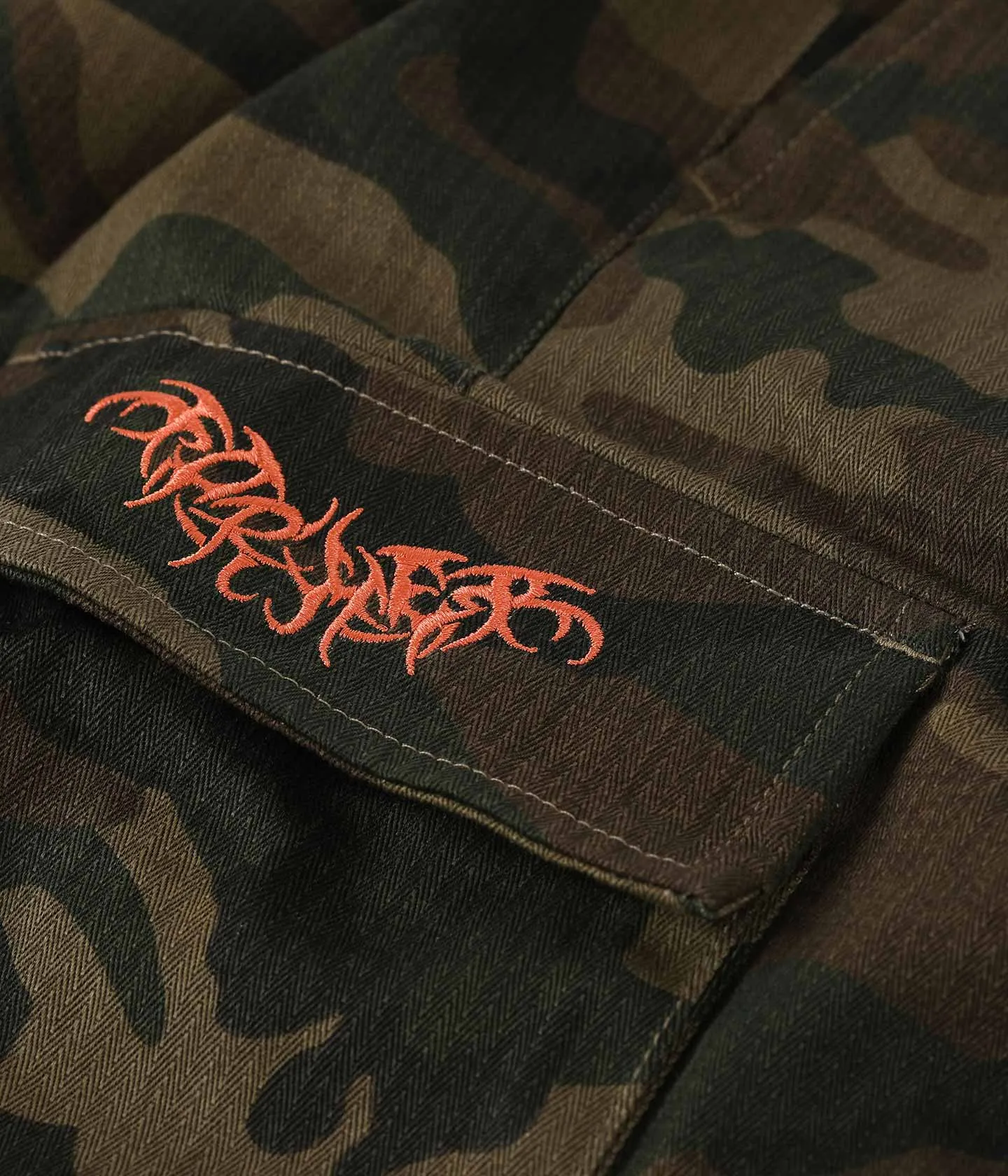 PRAYER CARGO PANT // WORN CAMO