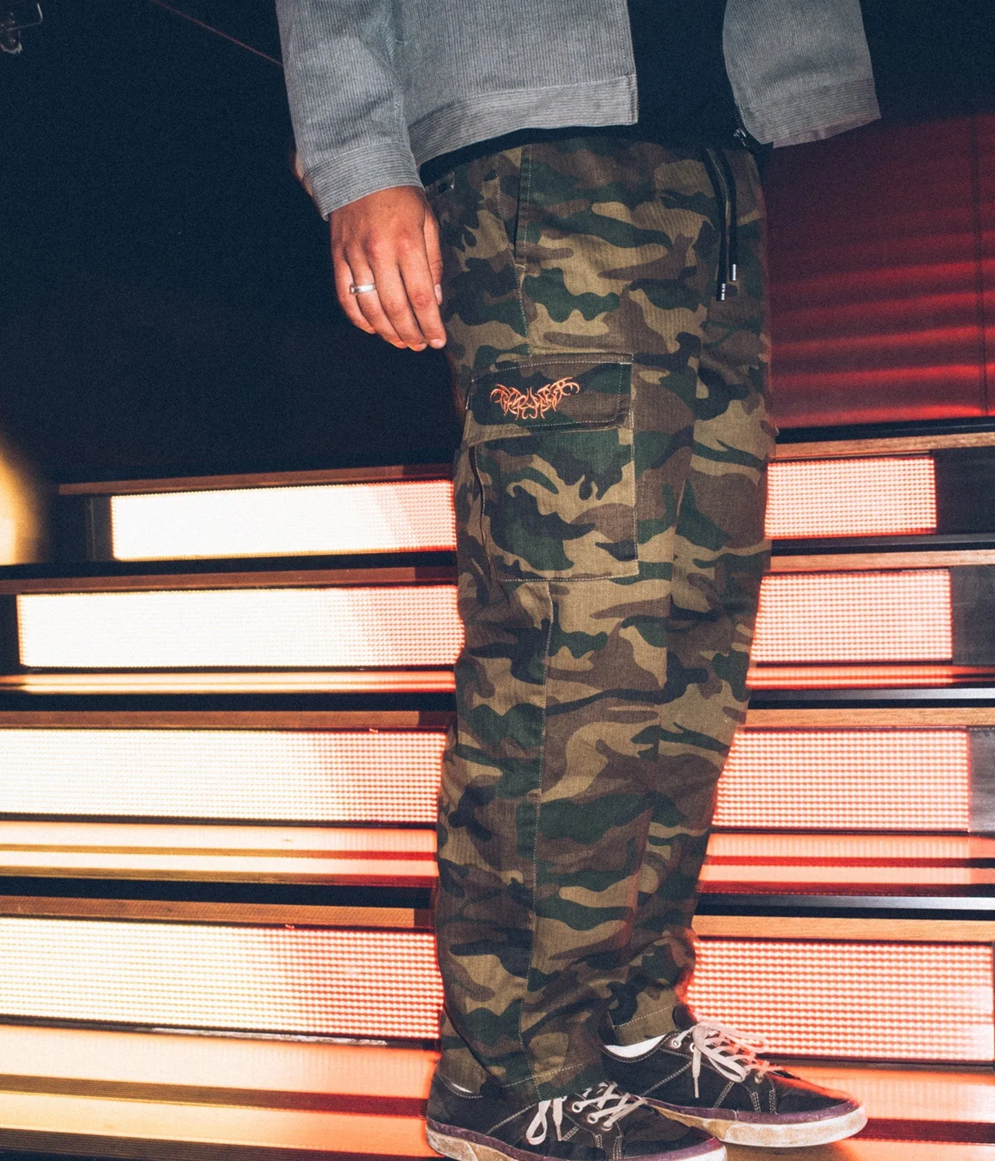 PRAYER CARGO PANT // WORN CAMO