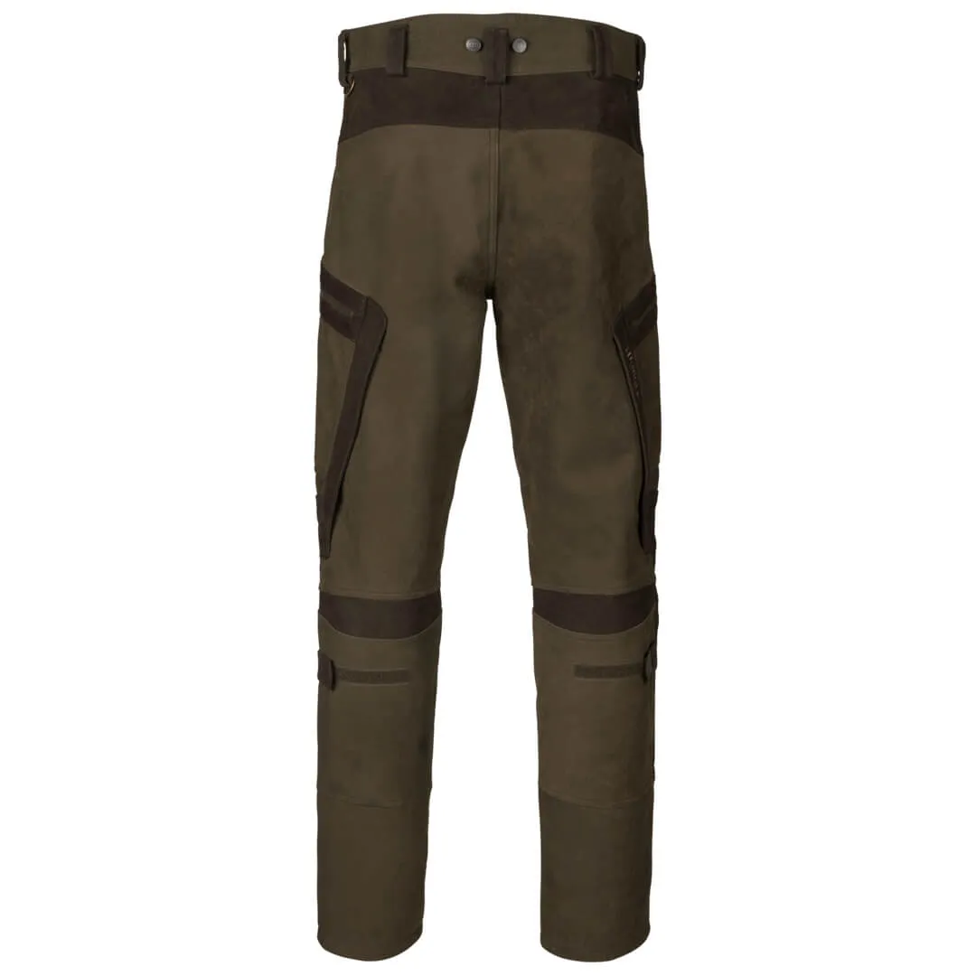 Pro Hunter Leather Trousers - Willow Green by Harkila