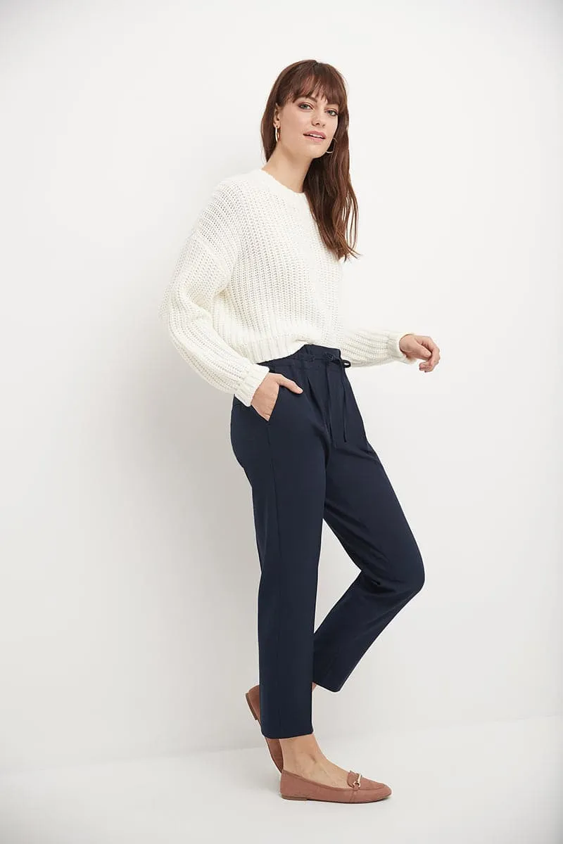 Pull-on Trousers with Real Pockets