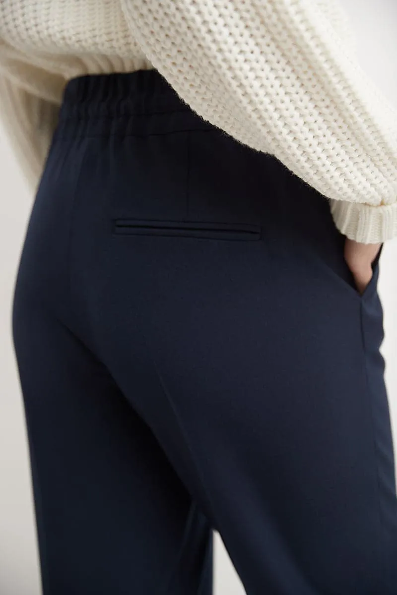 Pull-on Trousers with Real Pockets